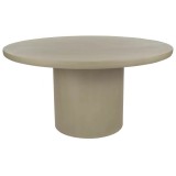 DINING TABLE LIME PLASTER BEIGE 150